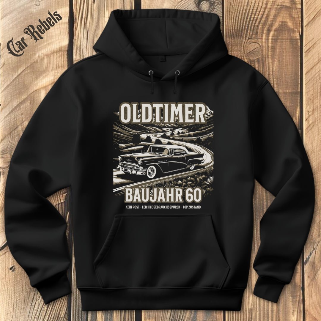 Oldtimer 60 Geburtstag Hoodie - Car Rebels