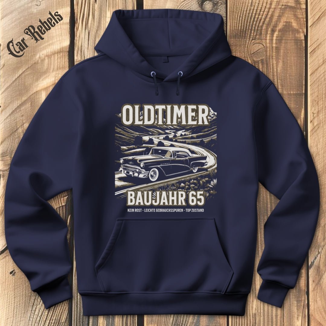 Oldtimer 65 Geburtstag Hoodie - Car Rebels