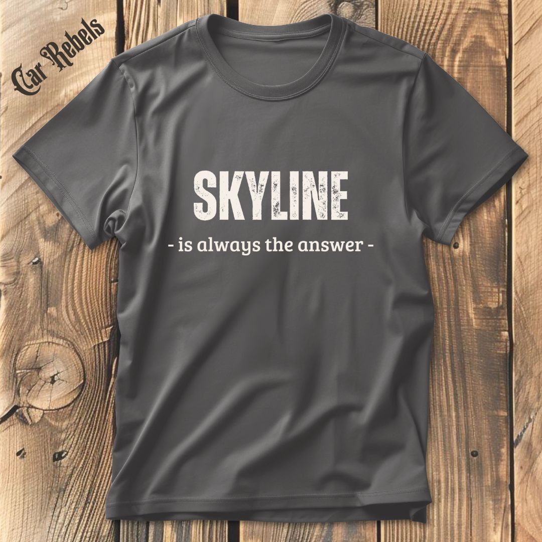 Skyline Answer T-Shirt - Car Rebels