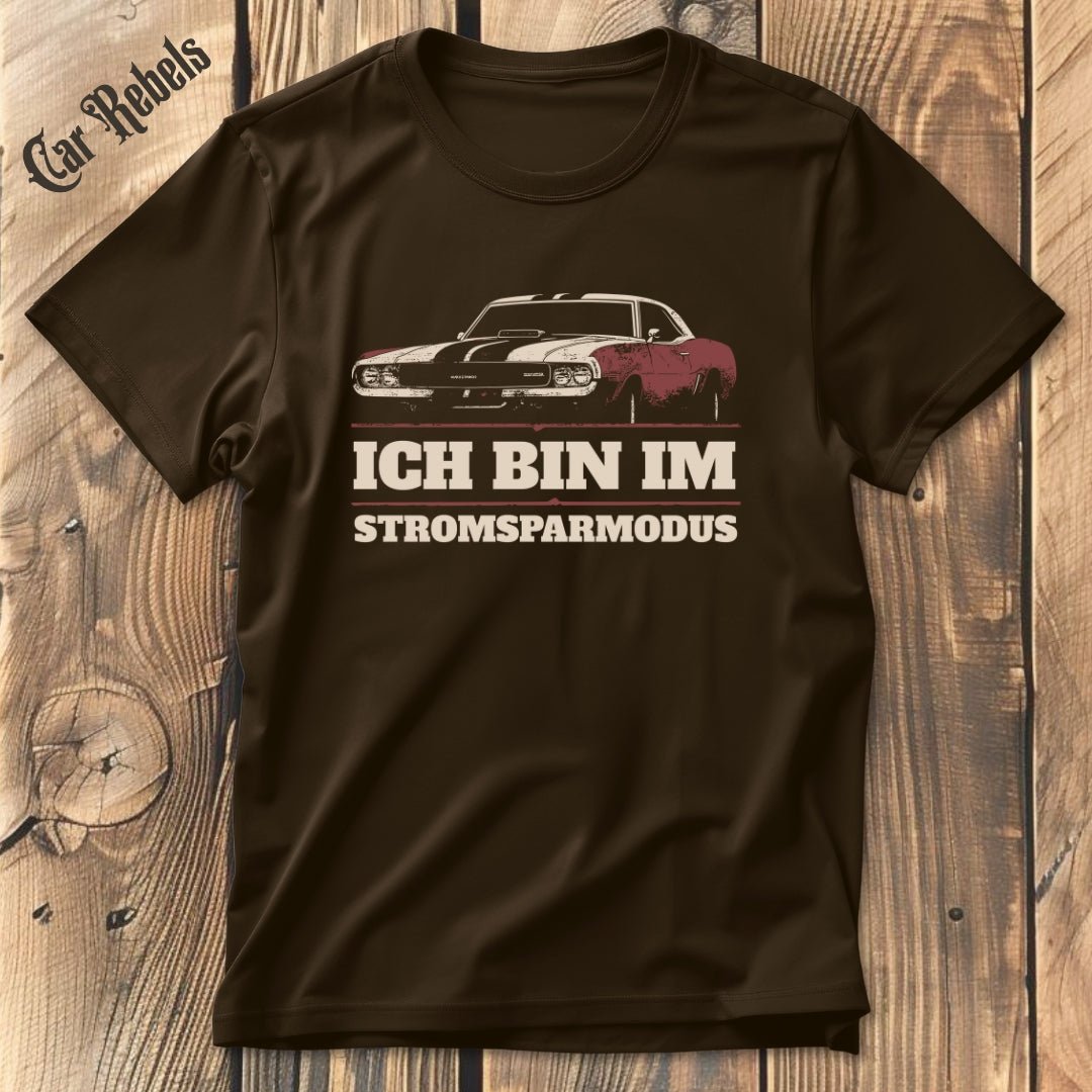 Stromsparmodus T-Shirt - Car Rebels