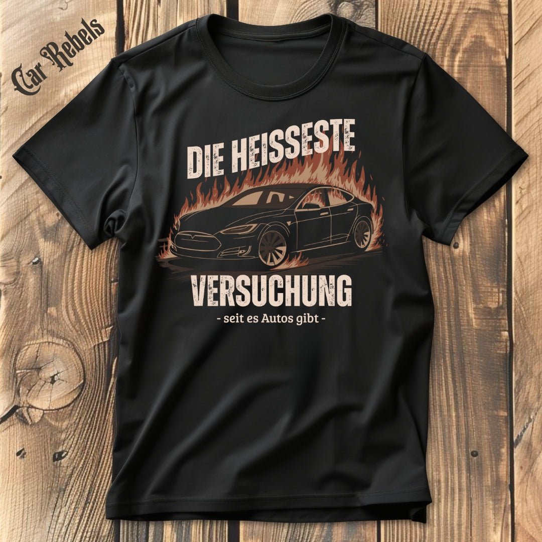 Tesla Heiße Versuchung T-Shirt - Car Rebels