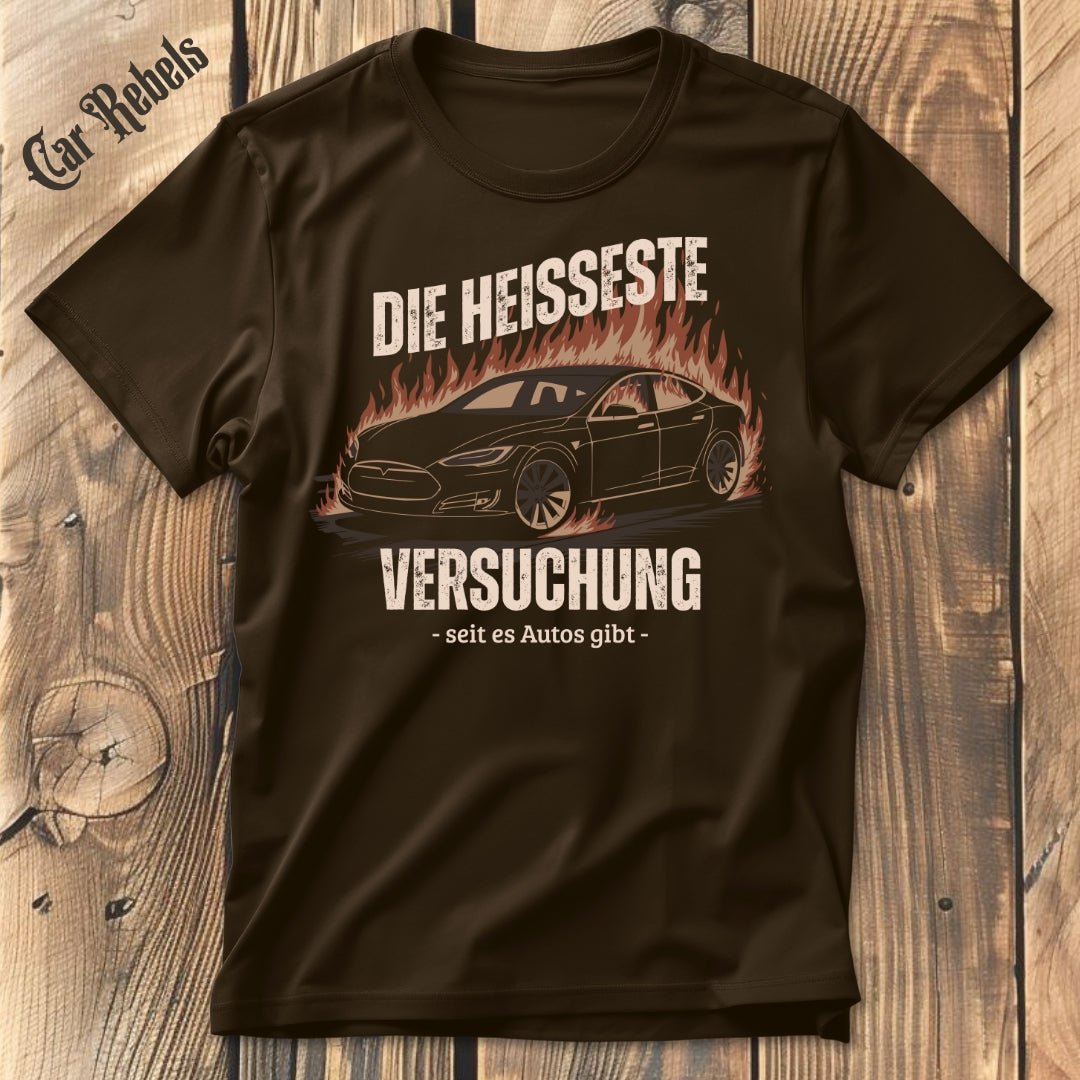 Tesla Heiße Versuchung T-Shirt - Car Rebels