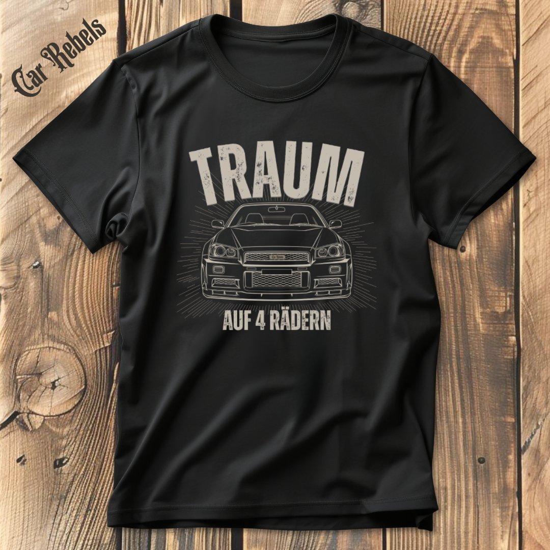 Traum Nissan Skyline R34 T-Shirt - Car Rebels