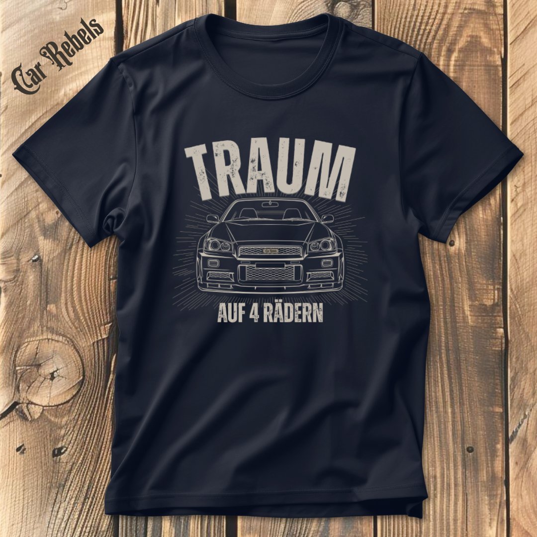Traum Nissan Skyline R34 T-Shirt - Car Rebels