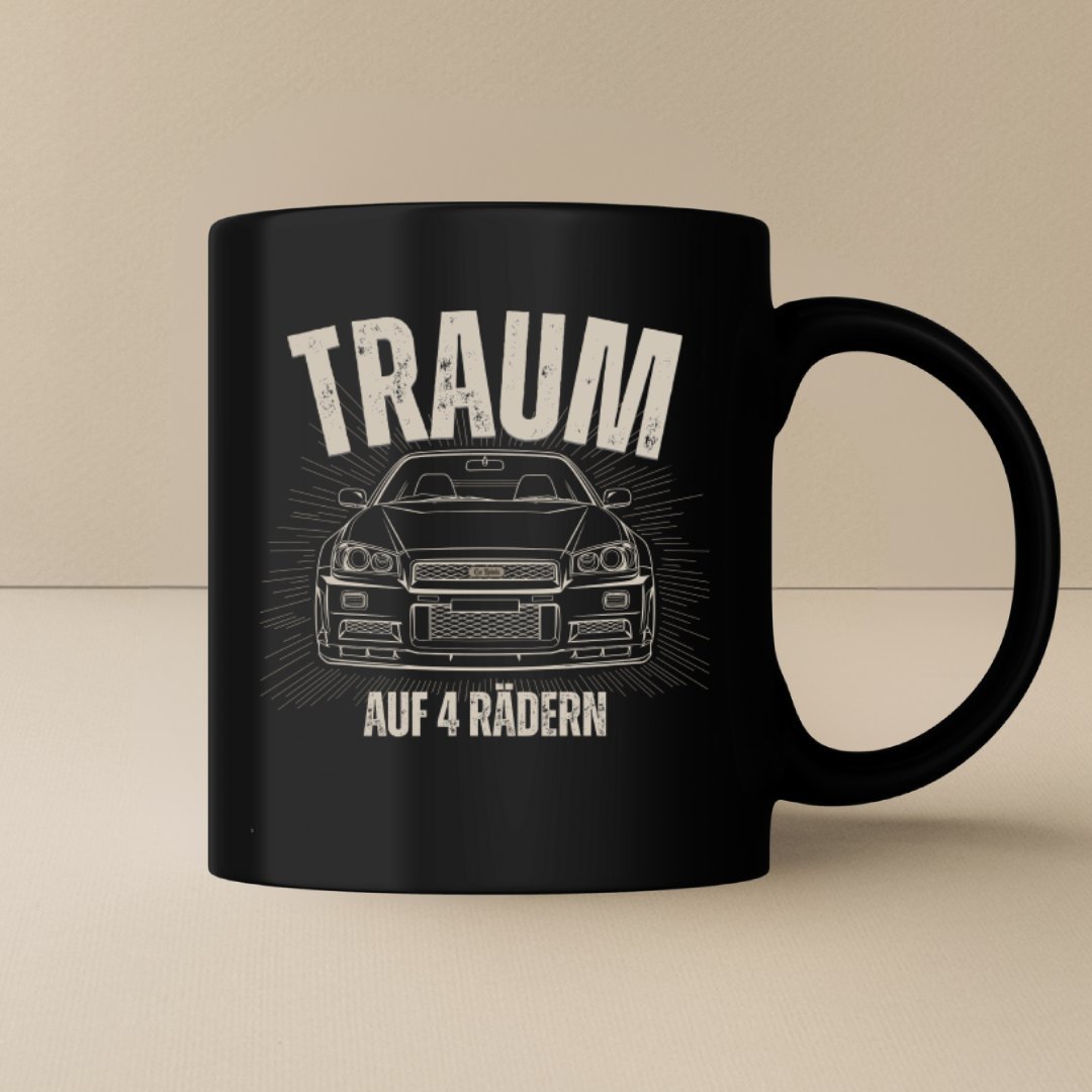 Traum Nissan Skyline R34 Tasse - Car Rebels