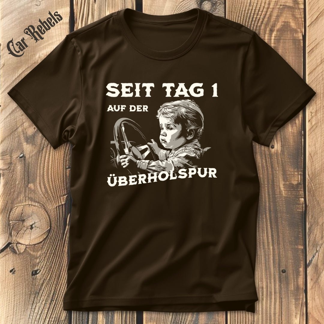 Überholspur T-Shirt - Car Rebels