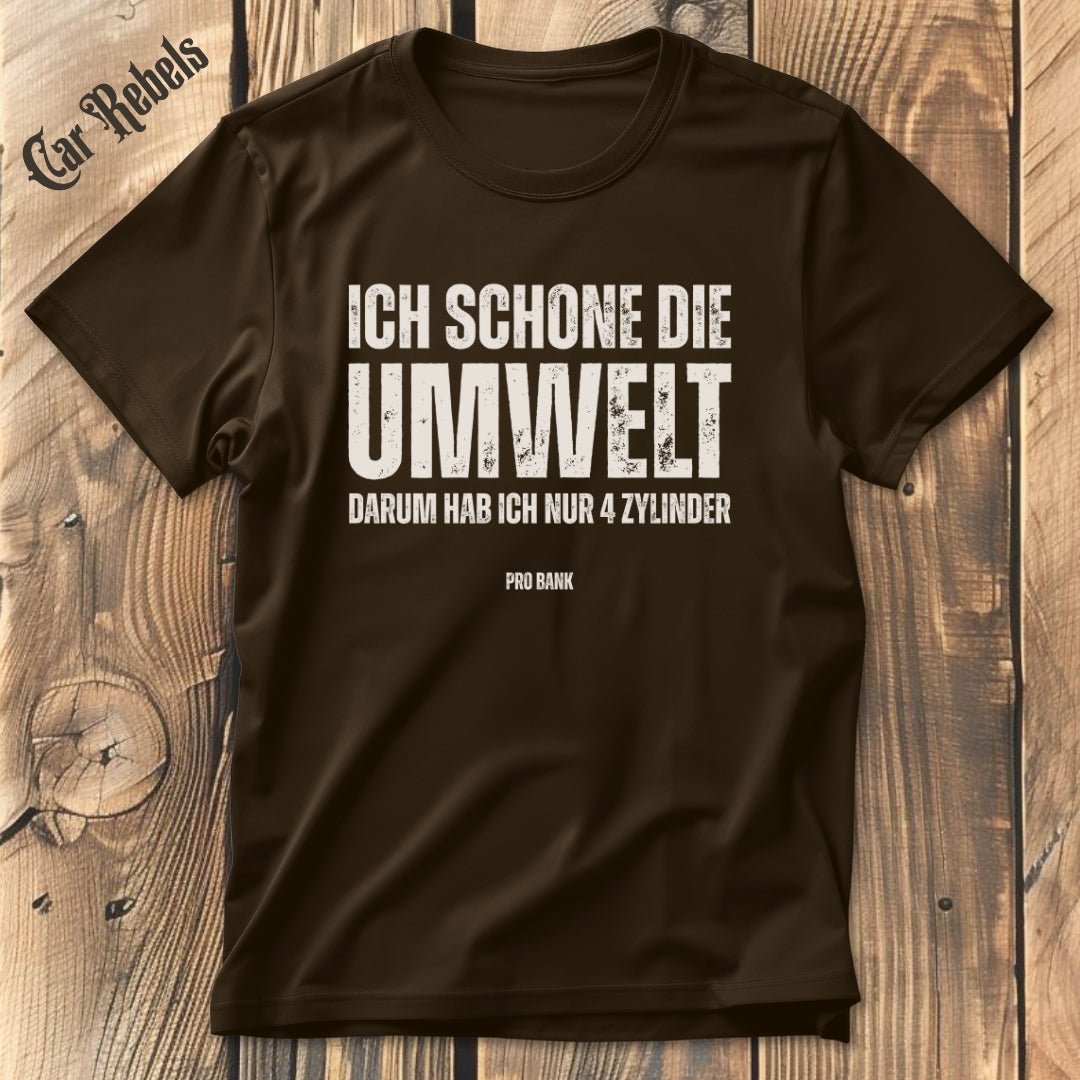 Umweltschonung Grunge V8 | Unisex T - Shirt - Car Rebels