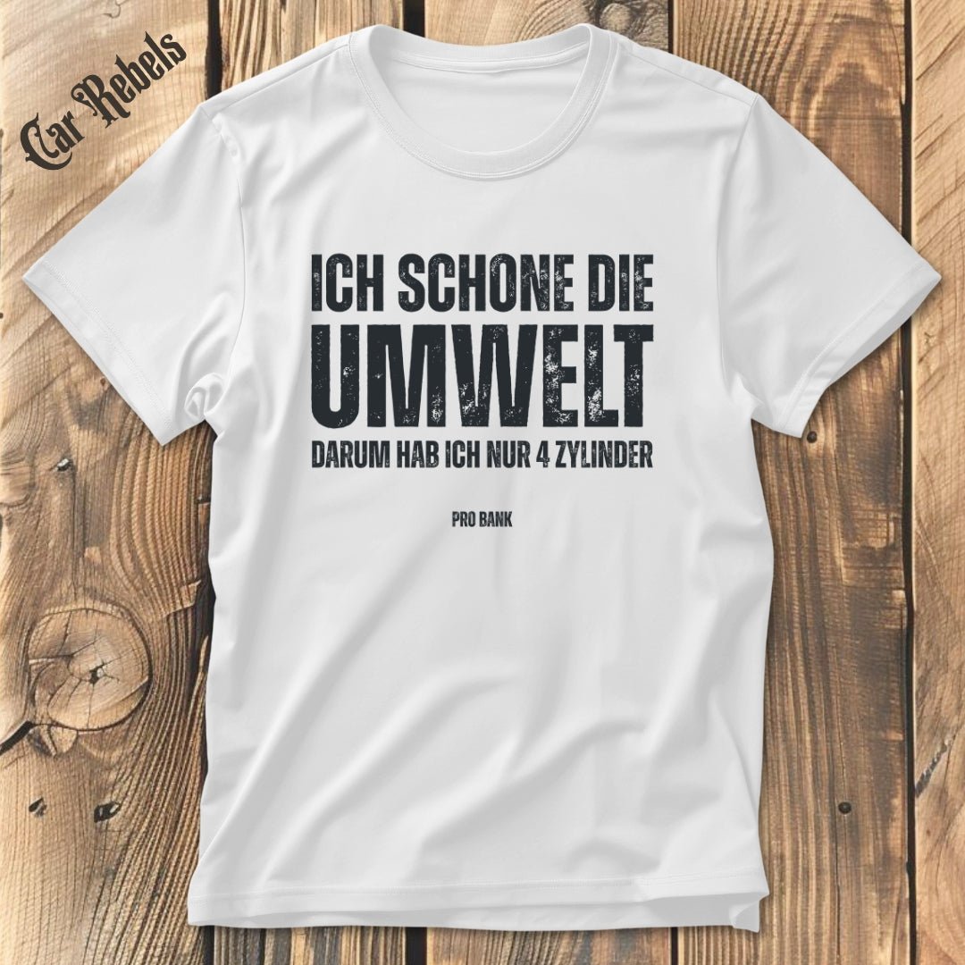 Umweltschonung Grunge V8 | Unisex T - Shirt - Car Rebels