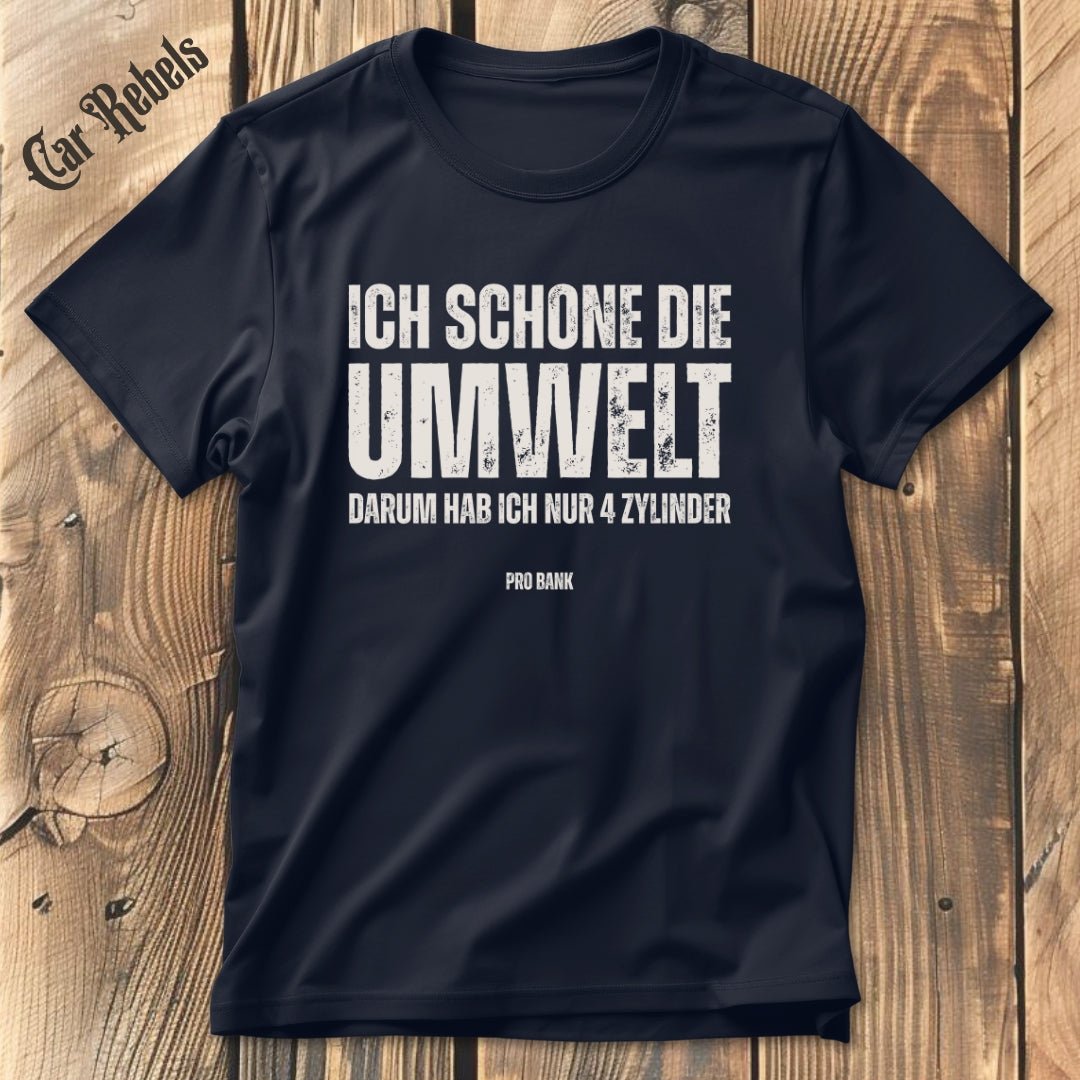 Umweltschonung Grunge V8 | Unisex T - Shirt - Car Rebels