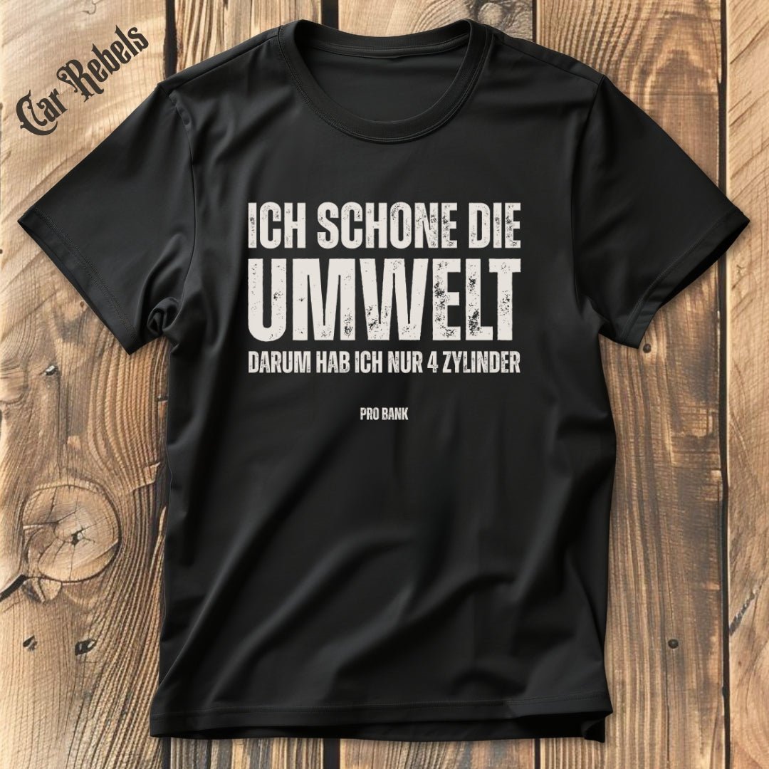 Umweltschonung Grunge V8 | Unisex T - Shirt - Car Rebels