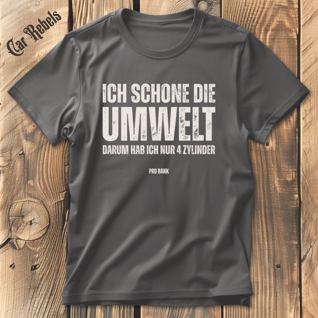 Umweltschonung Grunge V8 | Unisex T - Shirt - Car Rebels