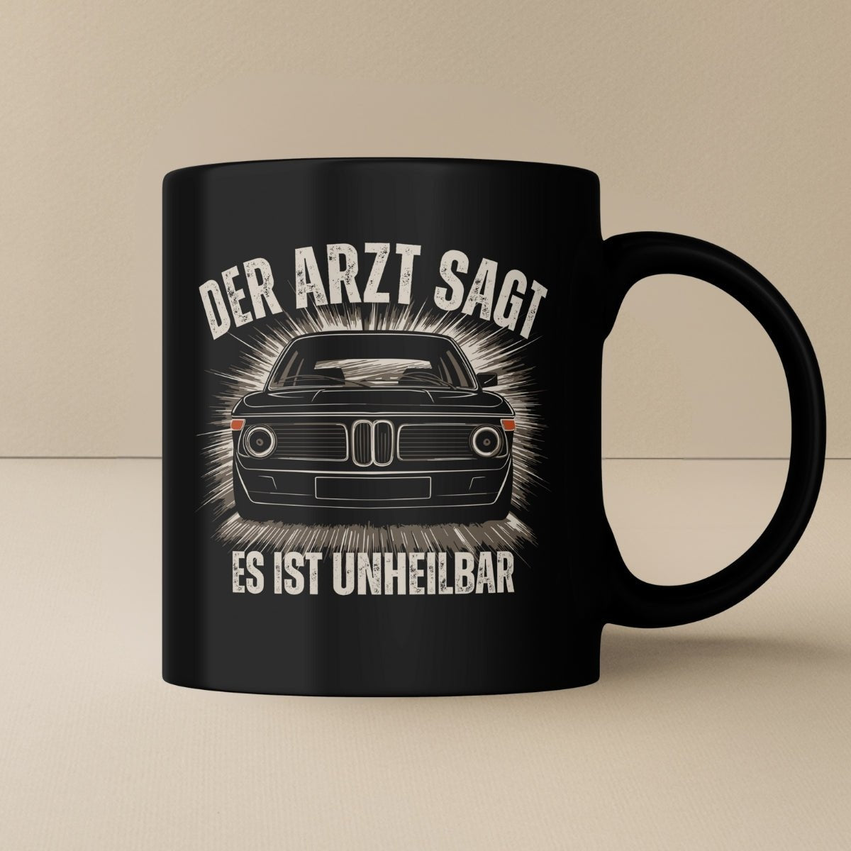 Unheilbar BMW Classic e10 Tasse - Car Rebels