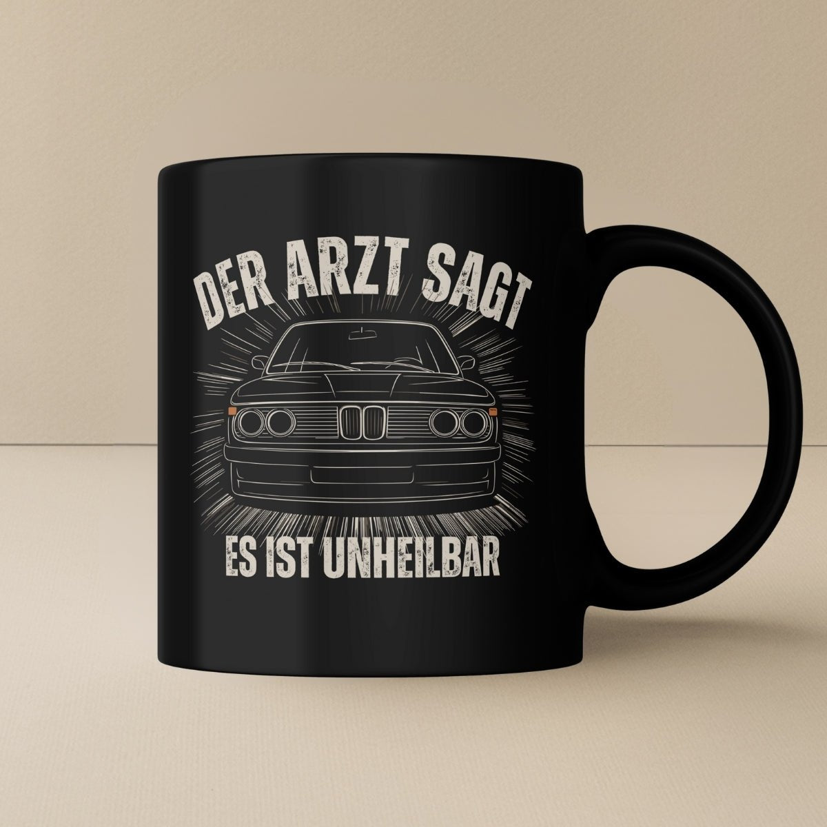 Unheilbar BMW Classic e3 Tasse - Car Rebels