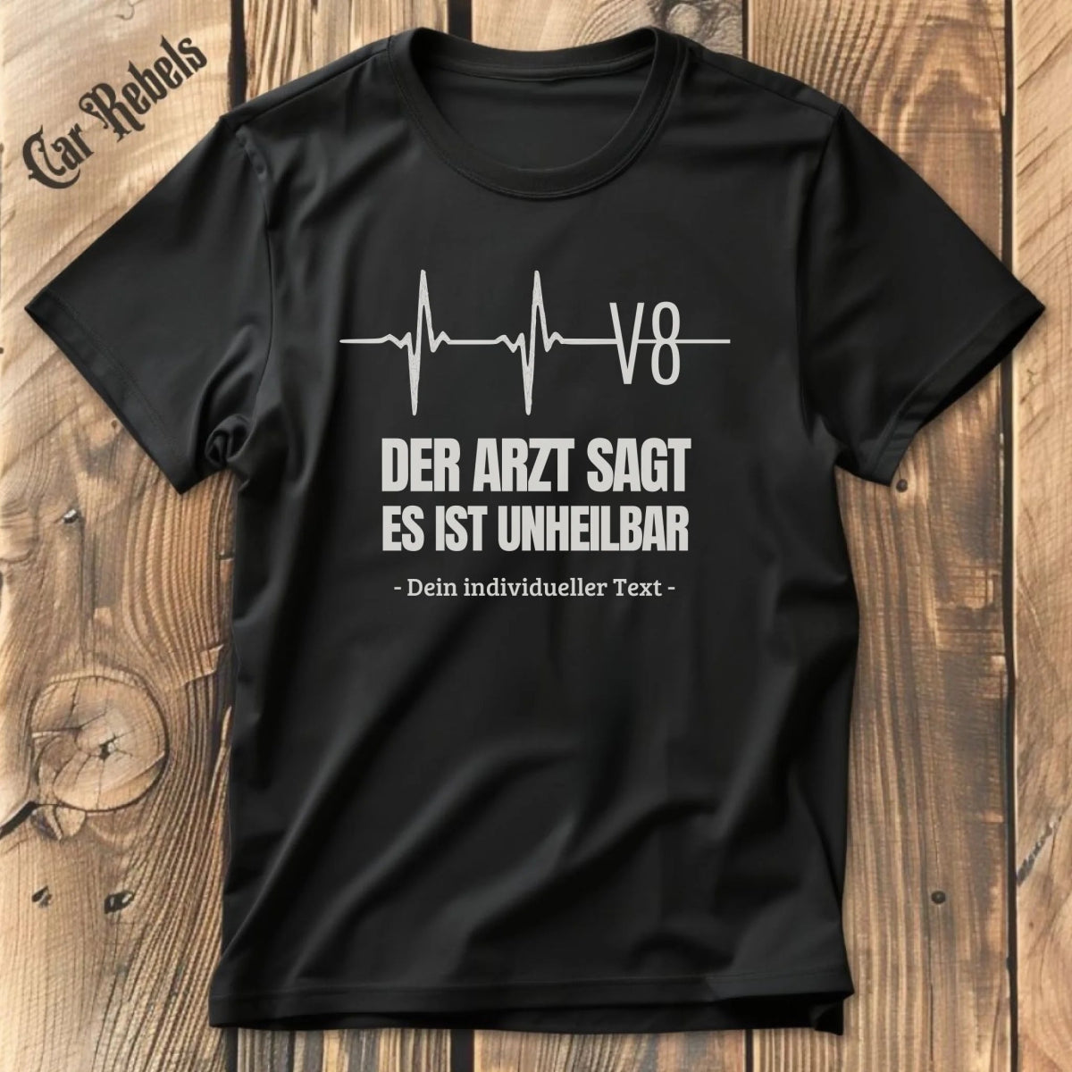 Unheilbar V6 - 12 individuelles T-Shirt - Car Rebels