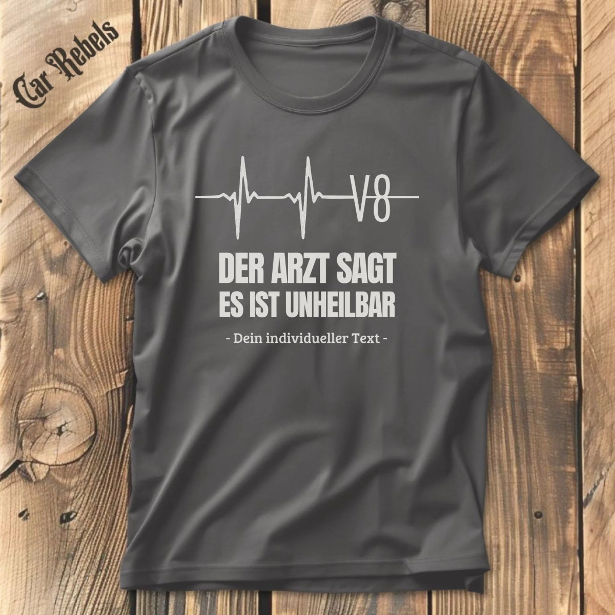 Unheilbar V6 - 12 individuelles T-Shirt - Car Rebels