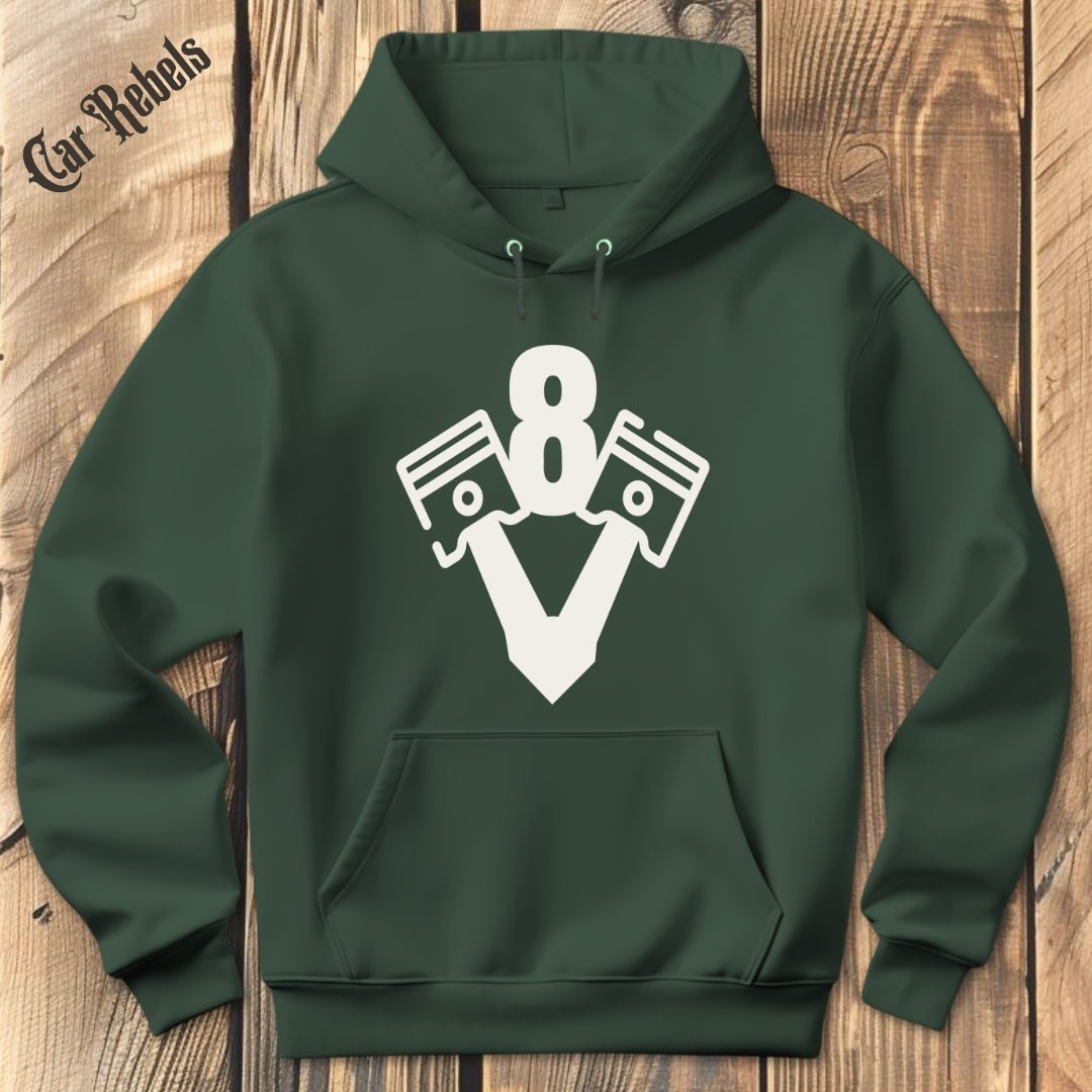 V8 | Hoodie - Car Rebels