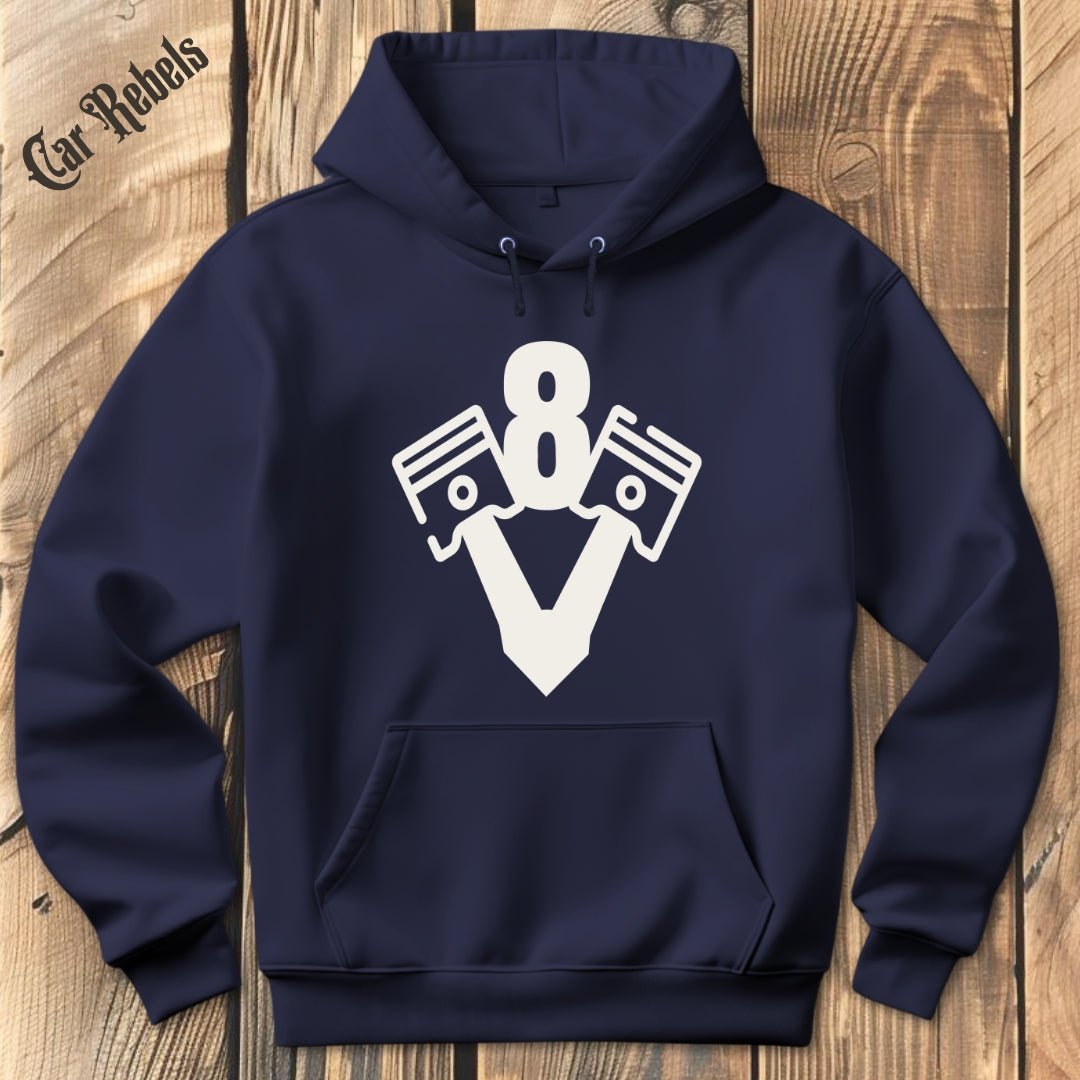 V8 | Hoodie - Car Rebels