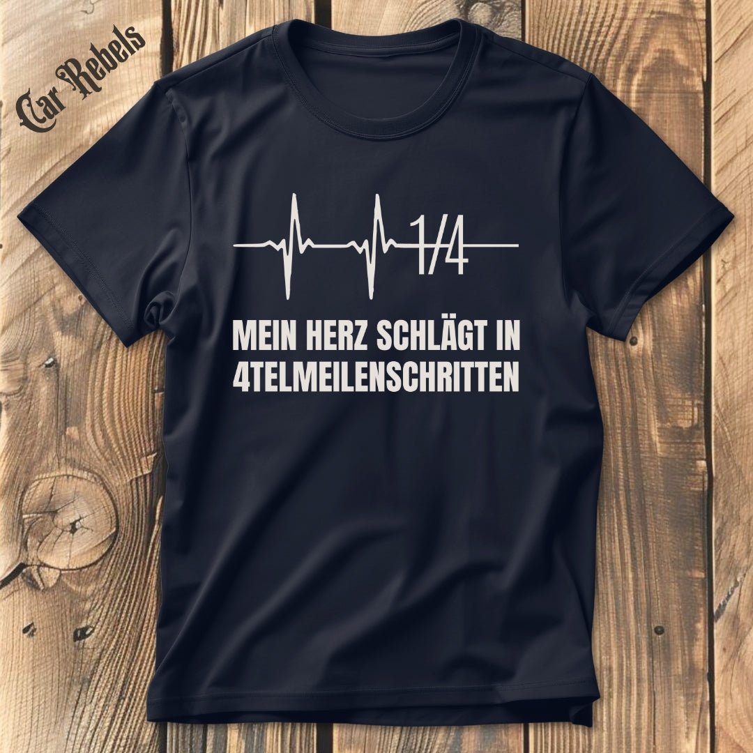 Viertelmeilenschritten T-Shirt - Car Rebels