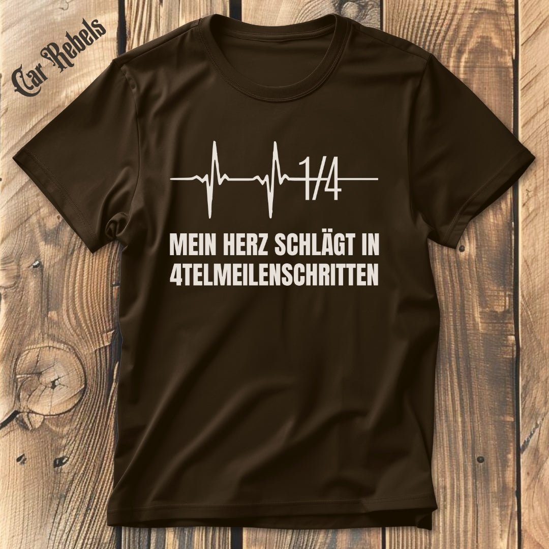 Viertelmeilenschritten T-Shirt - Car Rebels