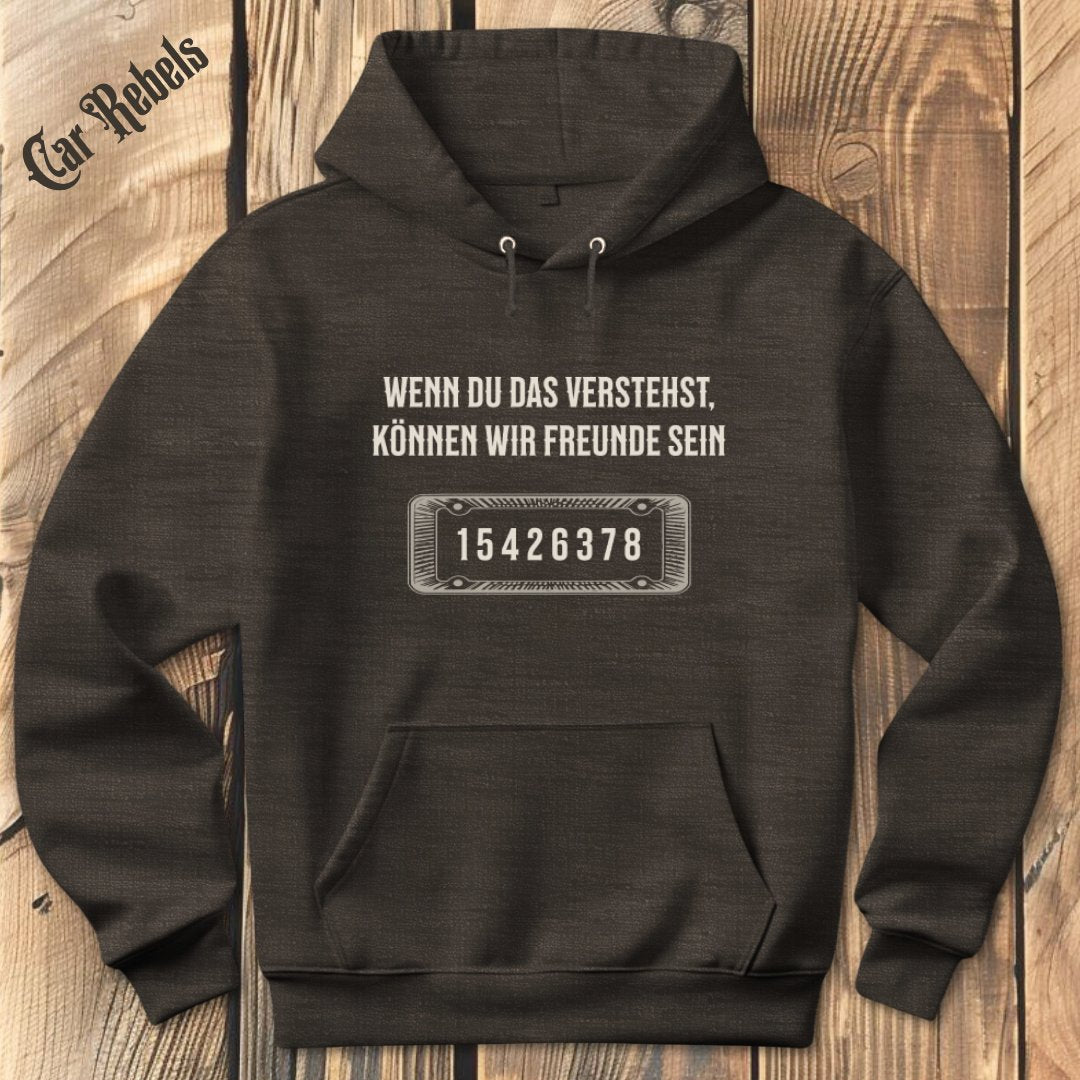 Wenn du das verstehst 15426378 Hoodie - Car Rebels