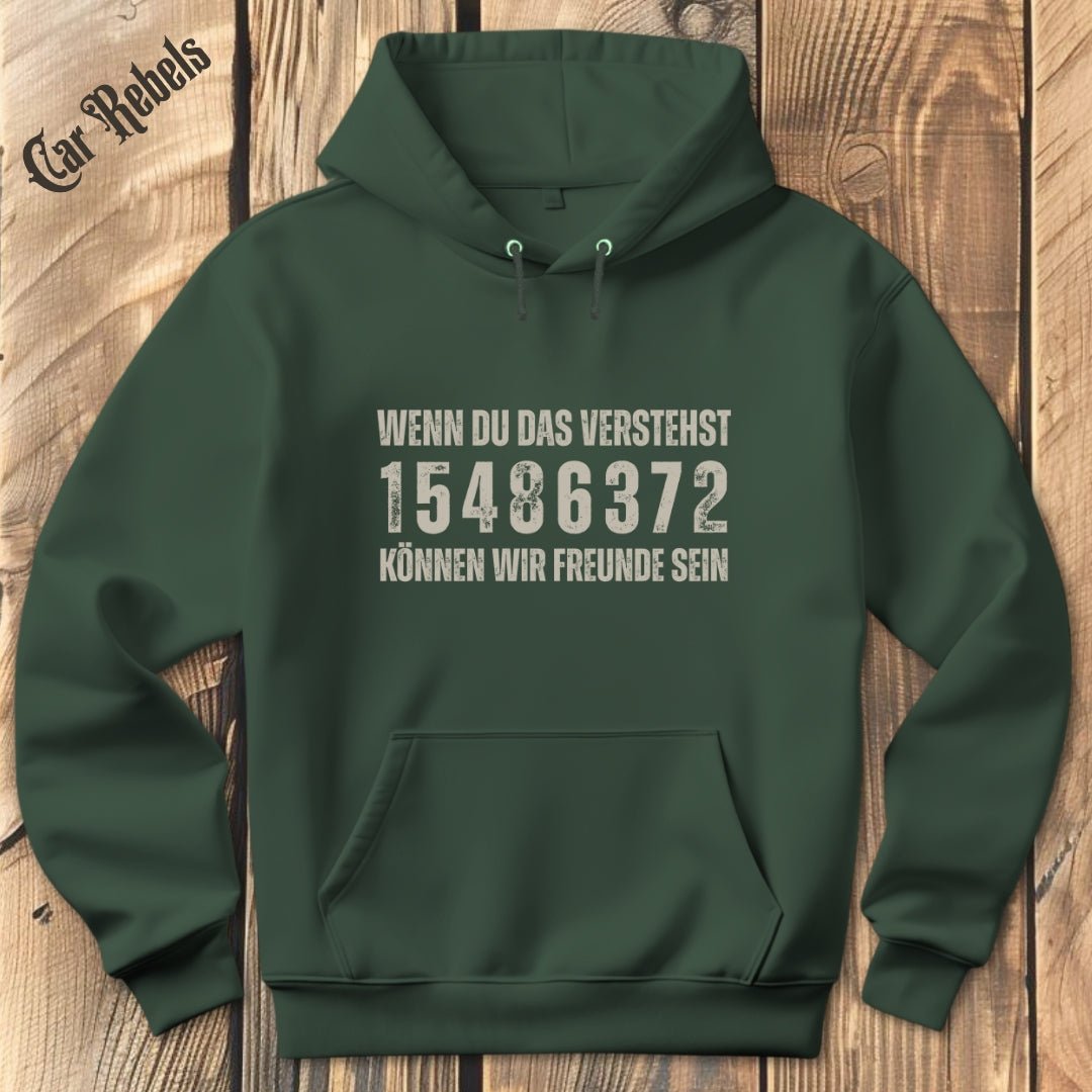 Wenn du das verstehst Grunge 15486372 Hoodie - Car Rebels