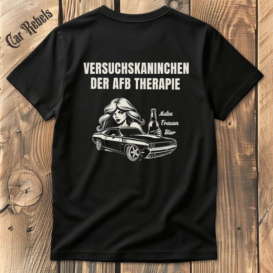 AFB Therapie T-Shirt Backprint - Car Rebels