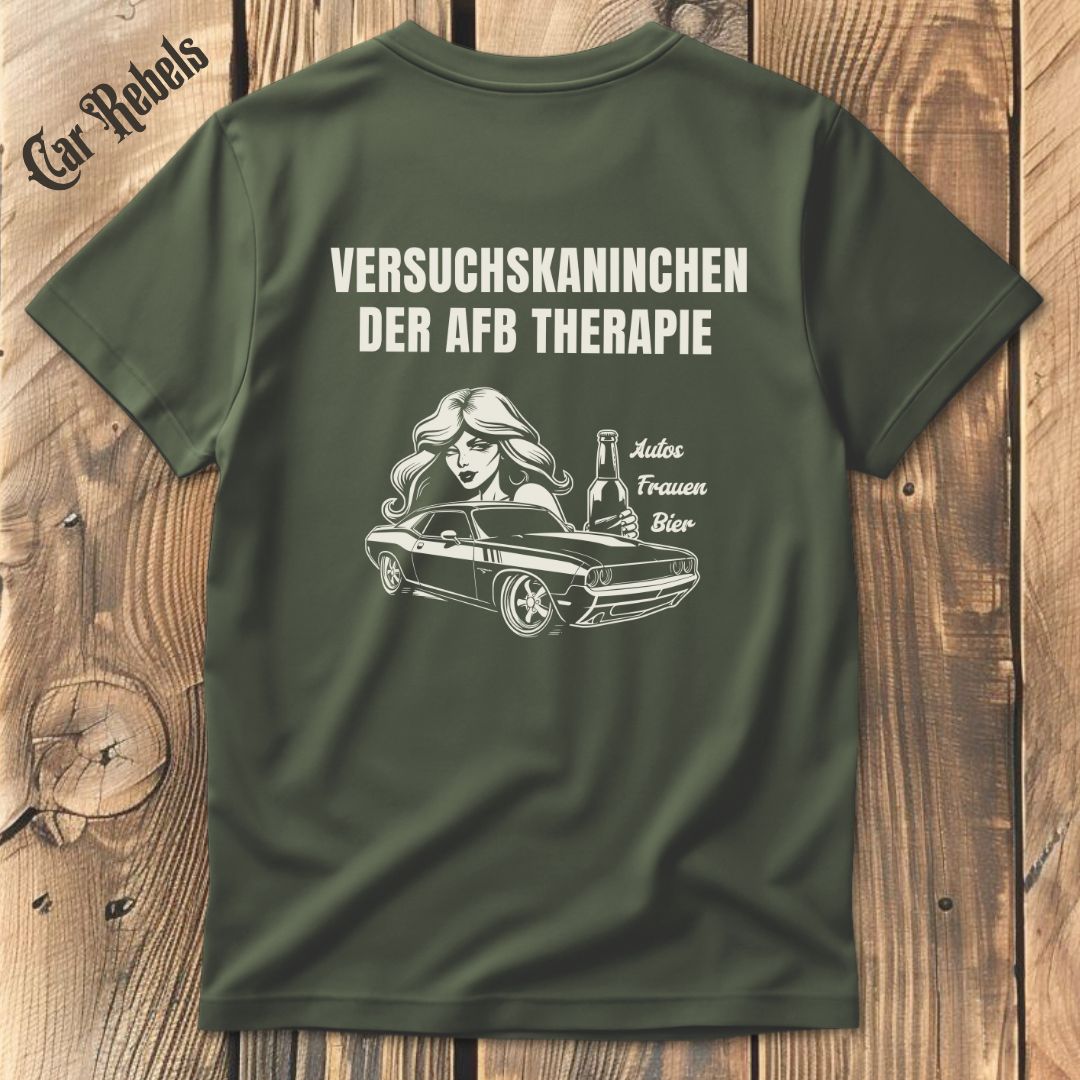 AFB Therapie T-Shirt Backprint - Car Rebels