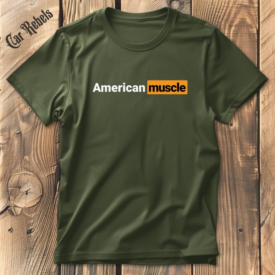 American Muscle | Unisex T - Shirt - Car Rebels