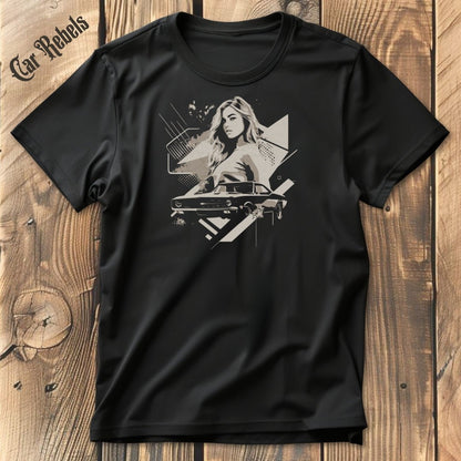 Augenkontakt Grunge | Unisex T - Shirt - Car Rebels