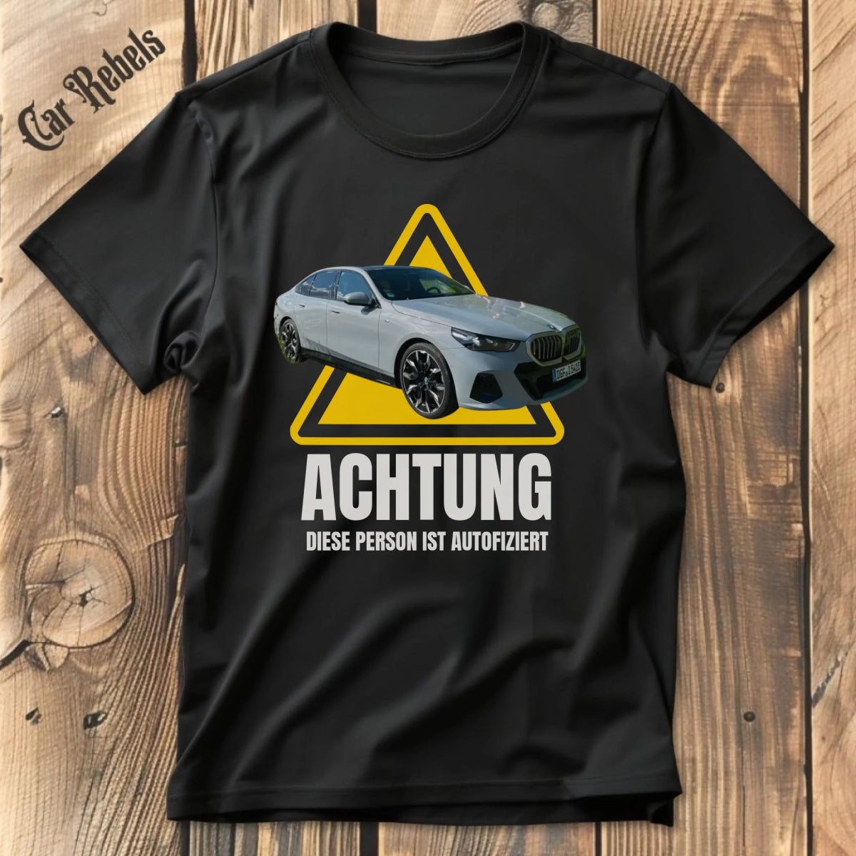 Autofiziert individuelles T-Shirt - Car Rebels