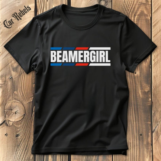 BMW Beamergirl T-Shirt - Car Rebels