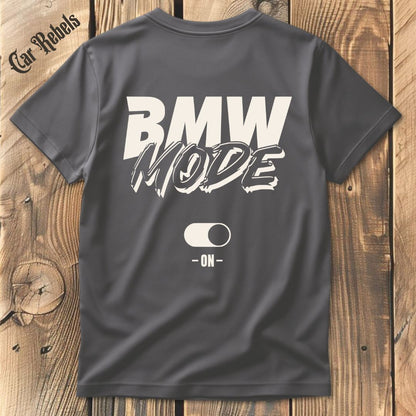 BMW Mode T-Shirt Backprint - Car Rebels