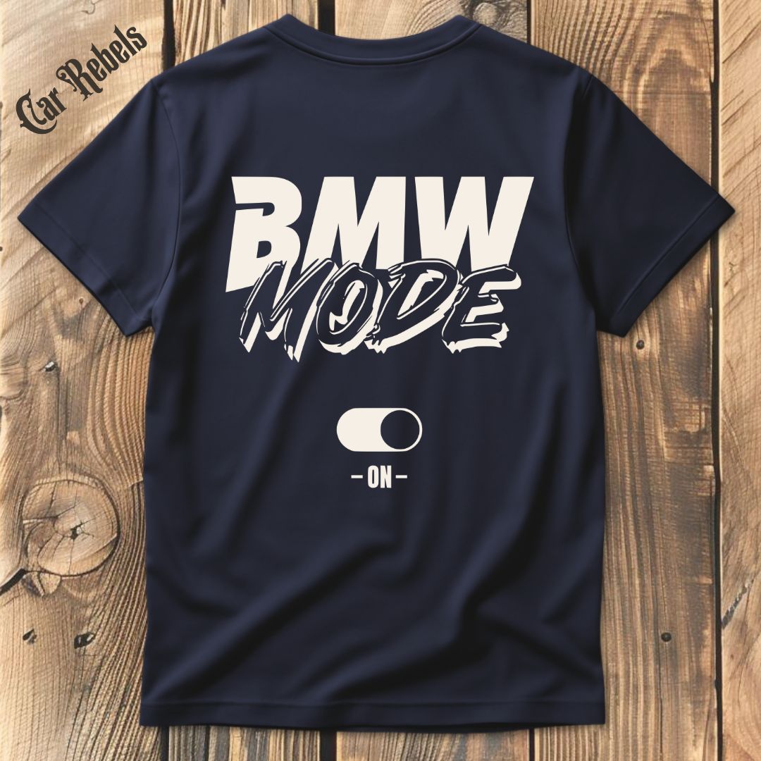 BMW Mode T-Shirt Backprint - Car Rebels