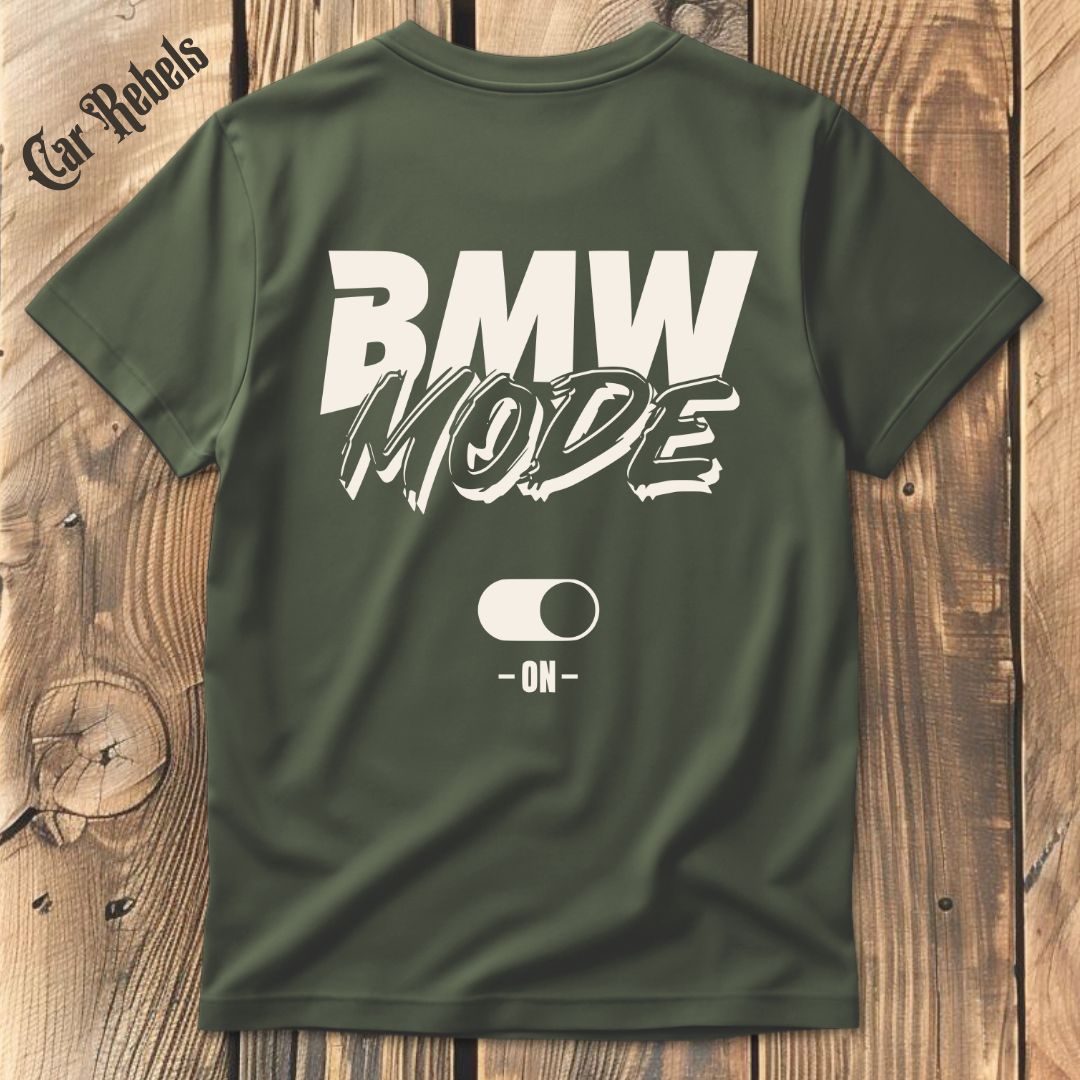 BMW Mode T-Shirt Backprint - Car Rebels