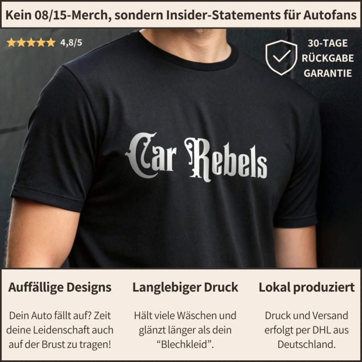 Böse individueller Hoodie - Car Rebels