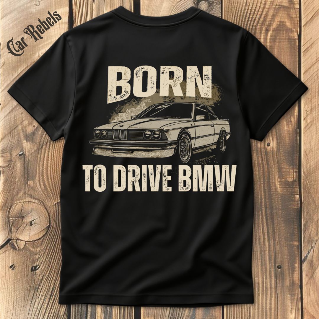 BTD BMW T-Shirt Backprint - Car Rebels