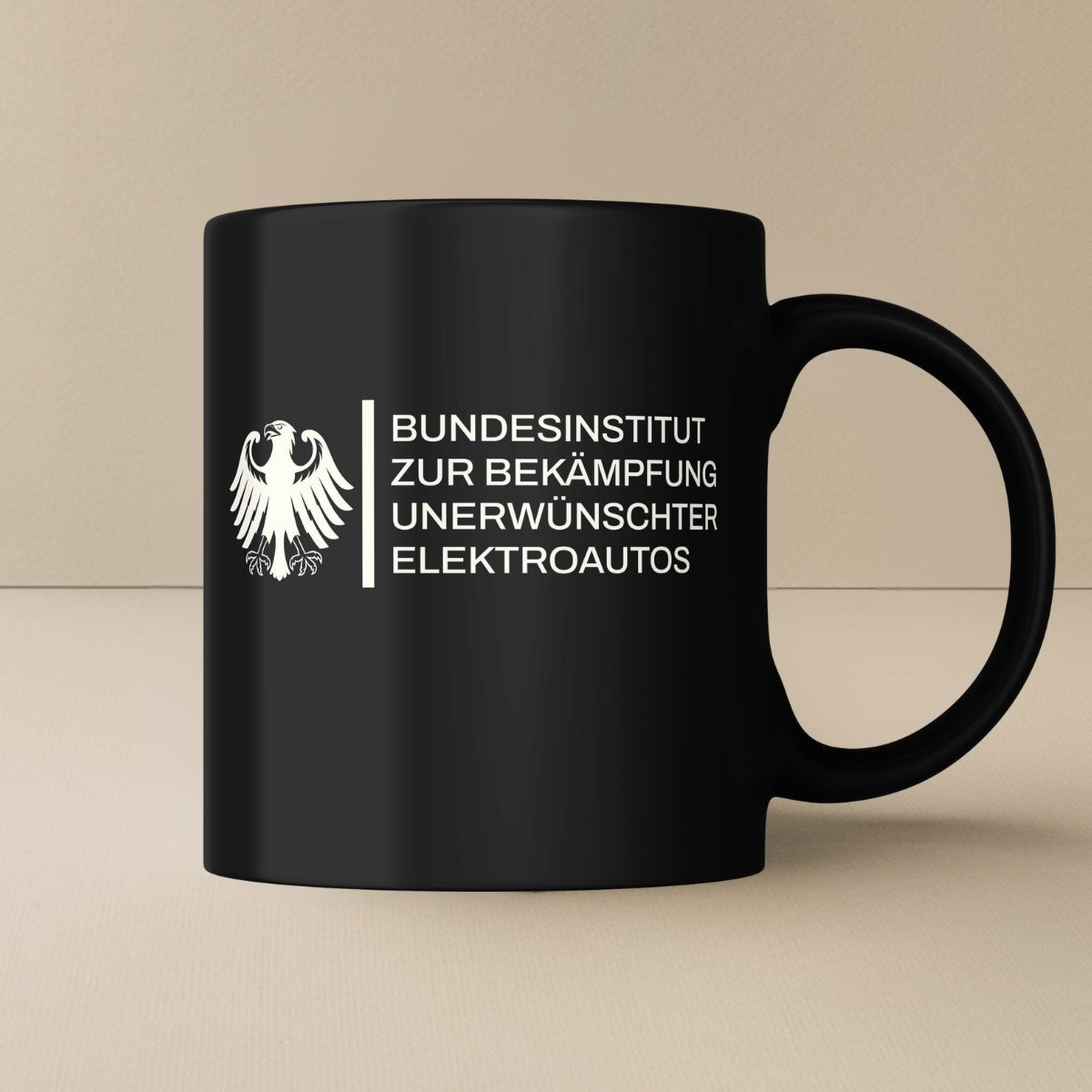 Bundesinstitut E - Auto Tasse - Car Rebels