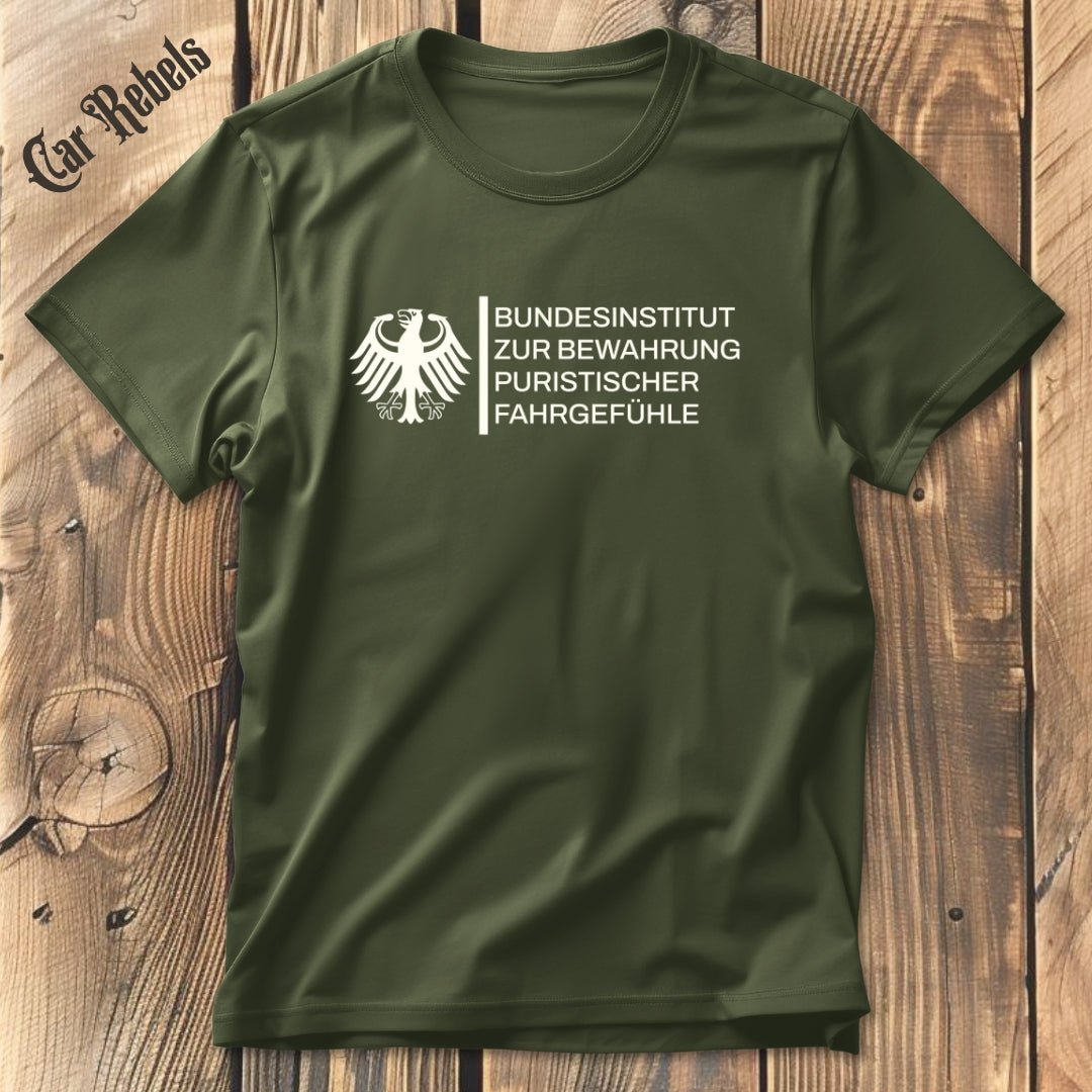 Bundesinstitut Fahrgefühle | Unisex T - Shirt - Car Rebels