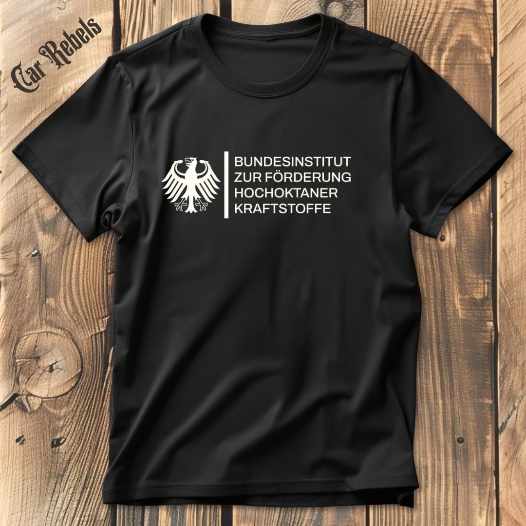 Bundesinstitut Kraftstoff | Unisex T - Shirt - Car Rebels