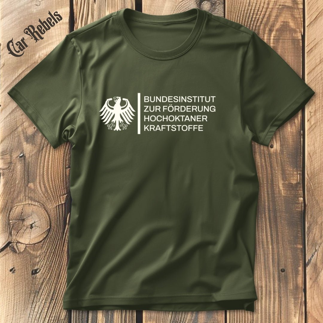 Bundesinstitut Kraftstoff | Unisex T - Shirt - Car Rebels