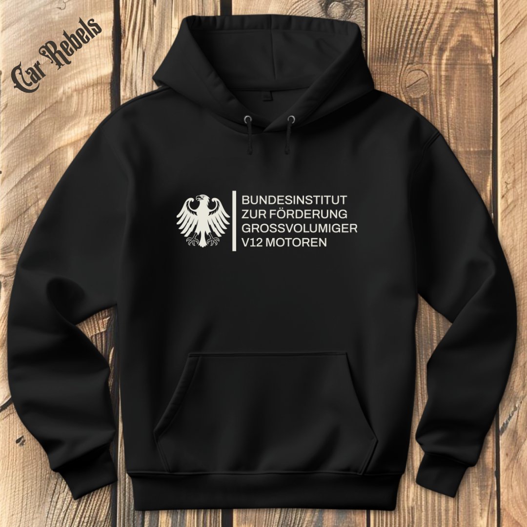 Bundesinstitut V12 Hoodie - Car Rebels