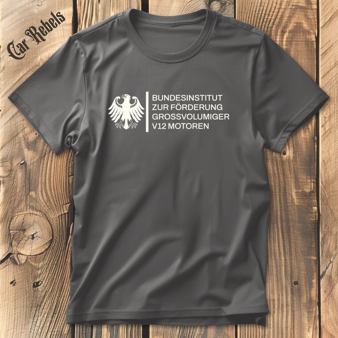 Bundesinstitut V12 T-Shirt - Car Rebels