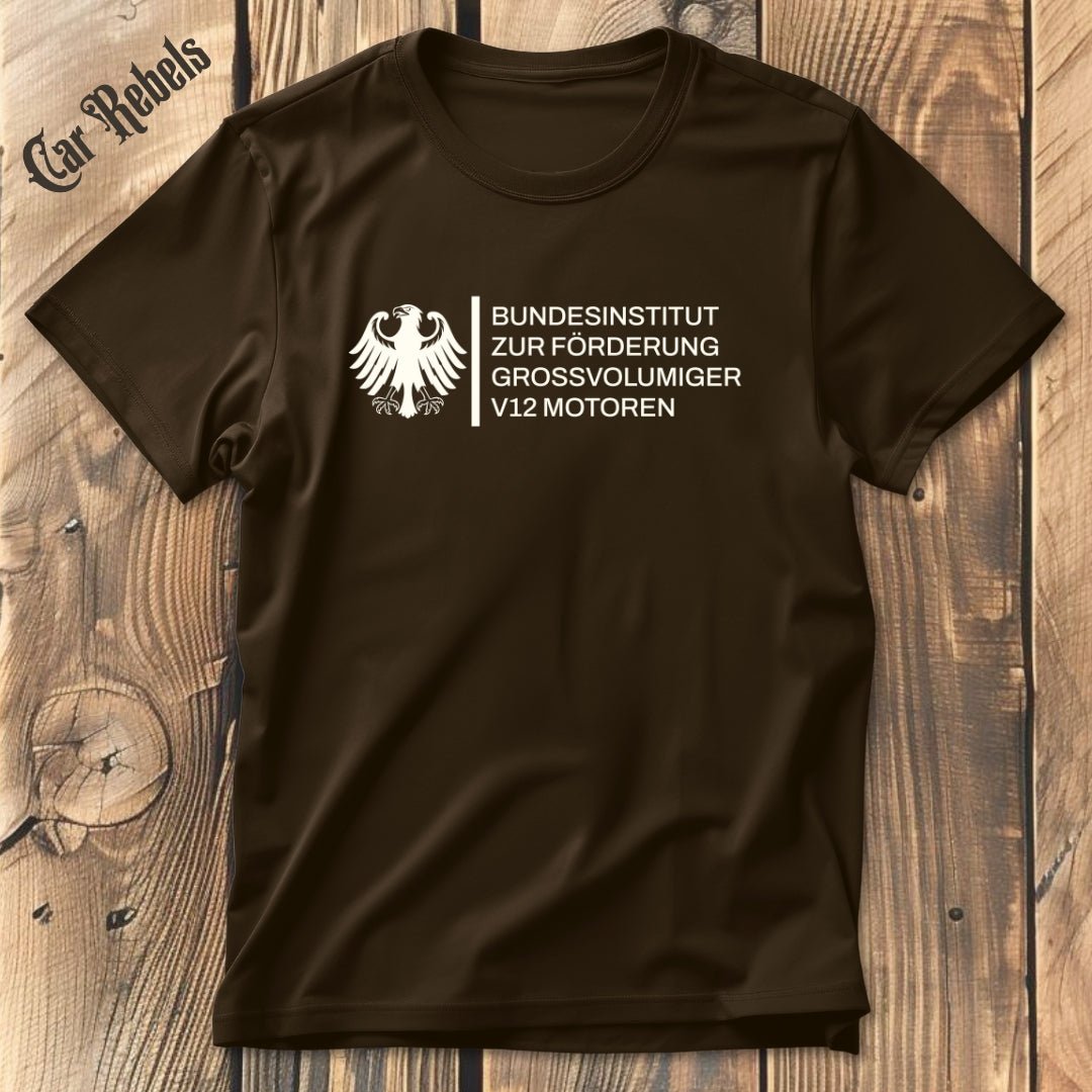 Bundesinstitut V12 T-Shirt - Car Rebels