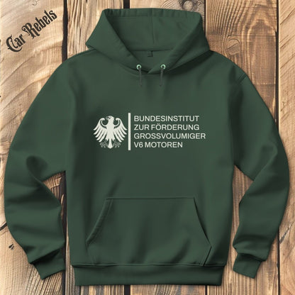 Bundesinstitut V6 | Hoodie - Car Rebels