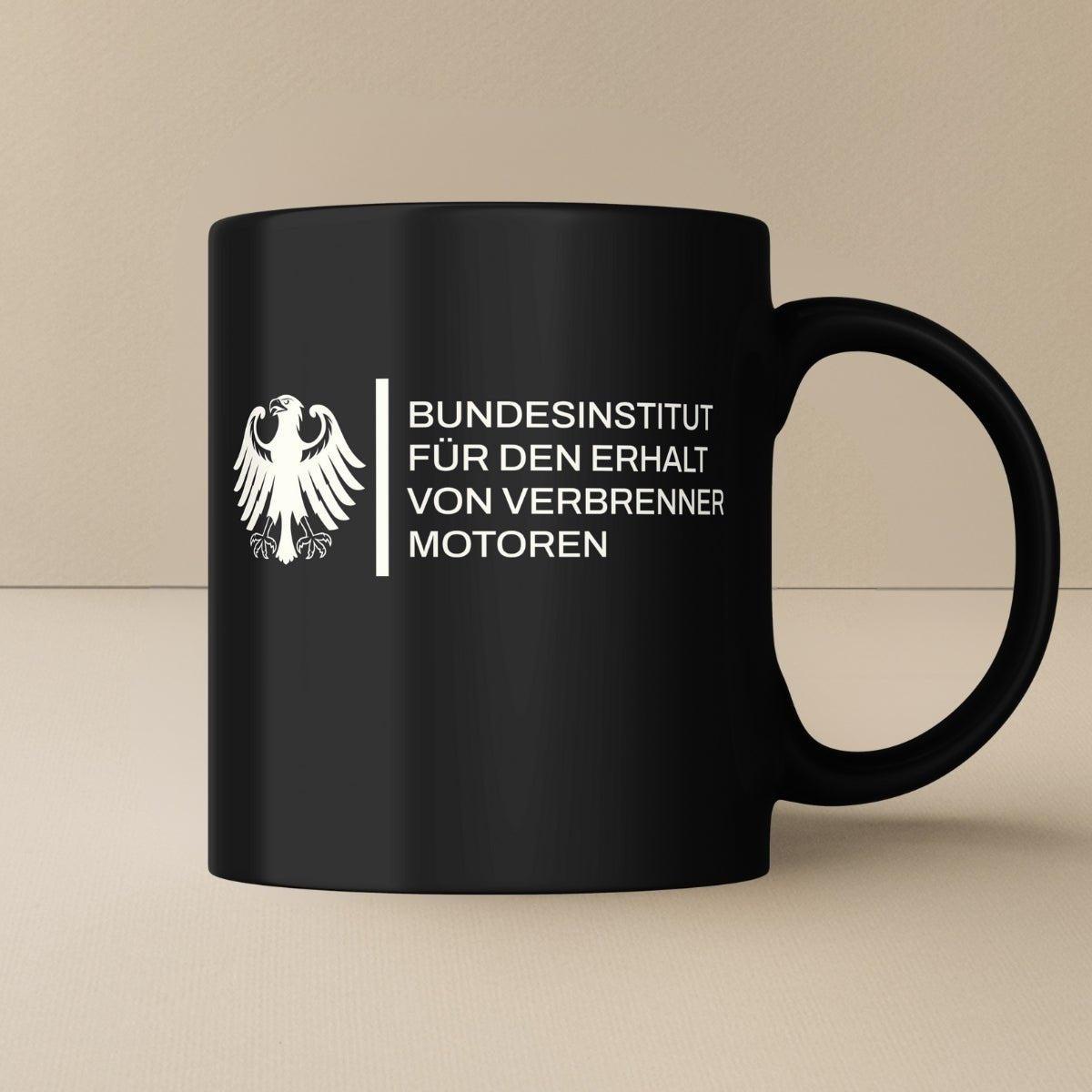 Bundesinstitut Verbrenner Tasse - Car Rebels