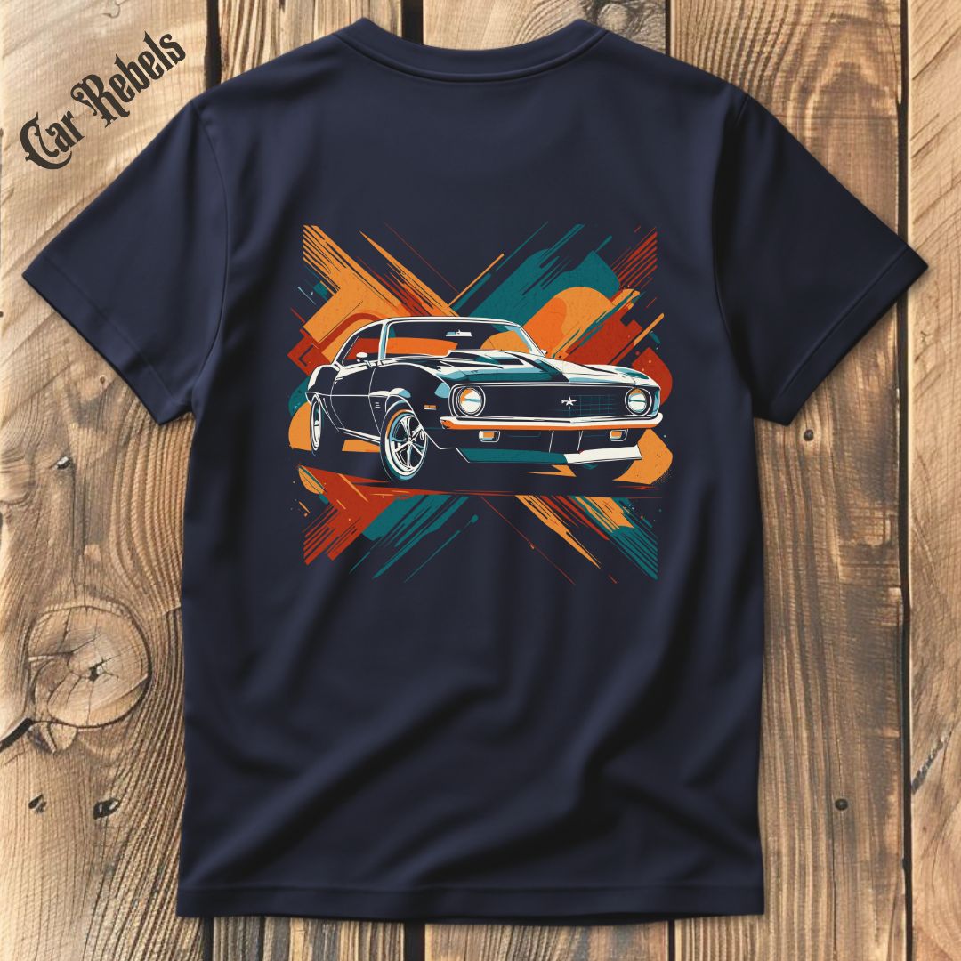 Camaro X T-Shirt Backprint - Car Rebels