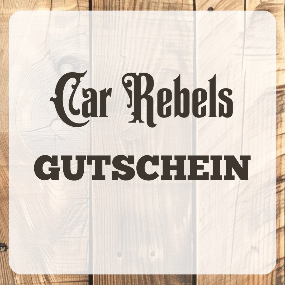 Car Rebels Gutschein - Car Rebels