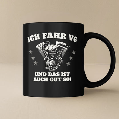 Das ist auch gut so V6 Tasse - Car Rebels