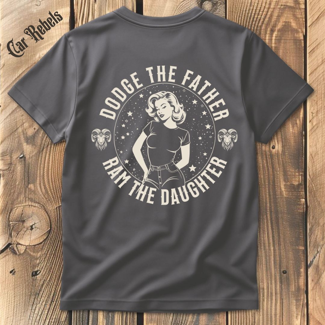 Dodge the father T-Shirt Backprint - Car Rebels