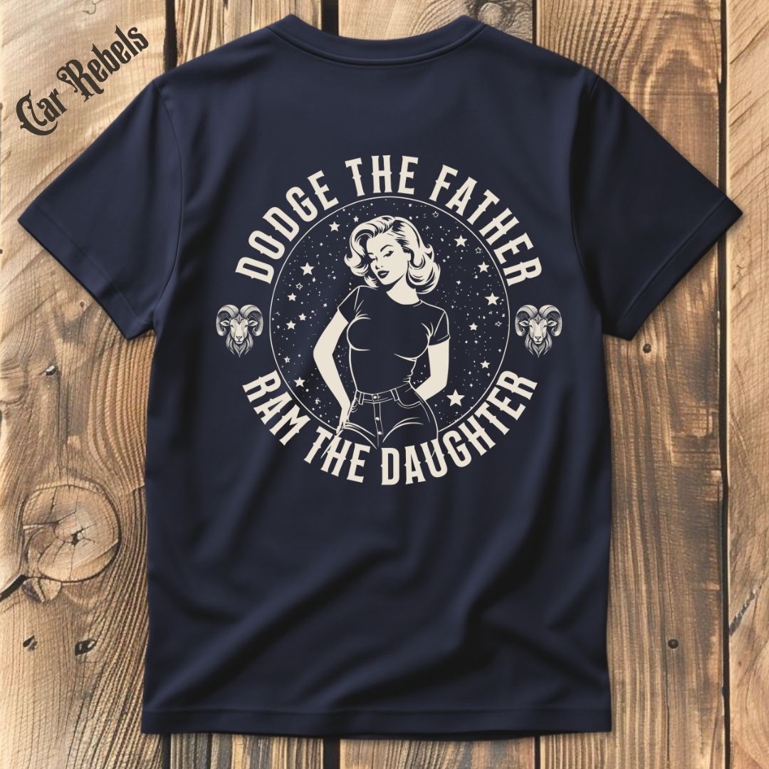 Dodge the father T-Shirt Backprint - Car Rebels